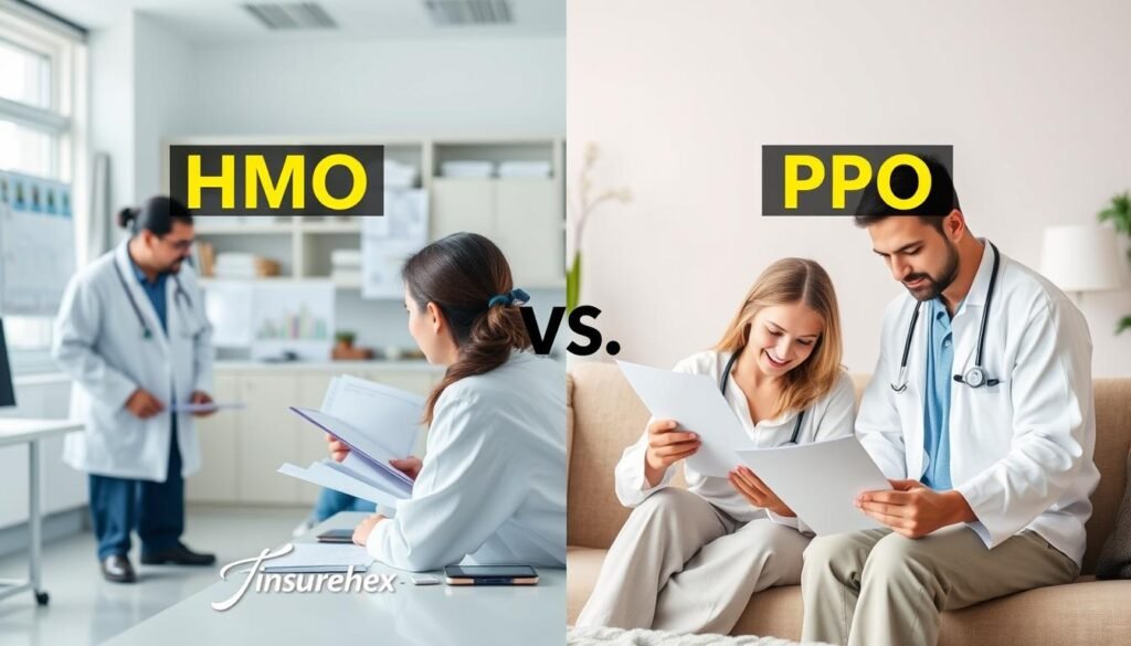 HMO and PPO plan comparison