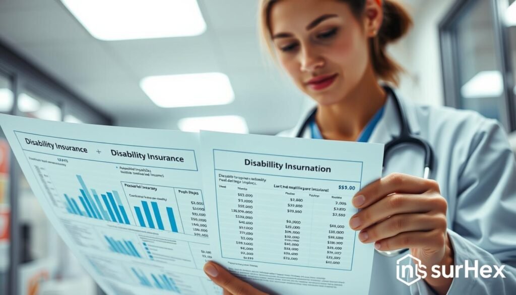 disability insurance coverage amount for doctors